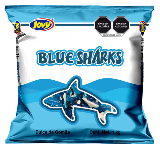 GOMITAS BLUE SHARKS